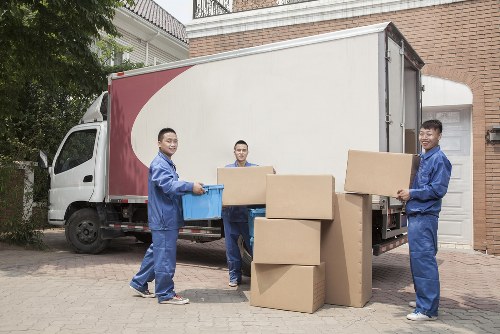 Truck hire support for moving in busy Hammersmith streets