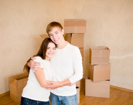 Packed furniture ready for safe removal and delivery near Hammersmith