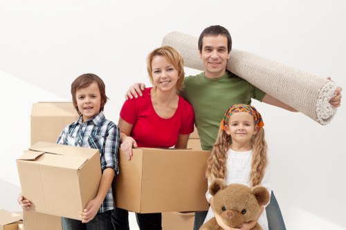Packing supplies arranged for a local relocation in Hammersmith