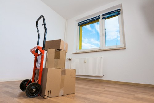 Local removals crew loading belongings for a Hammersmith home move