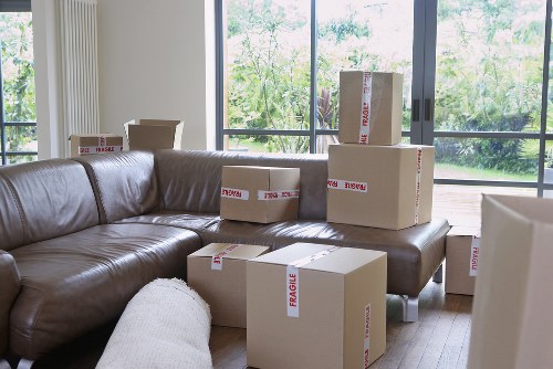 Business relocation service handling office items in West London